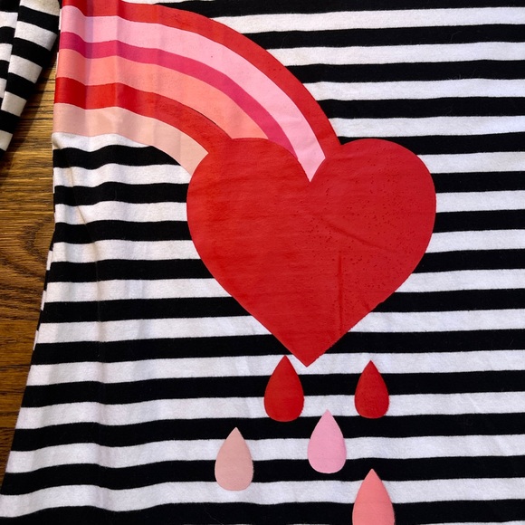 NWOT Mia Belle Girls Heart Dress - Picture 3 of 14